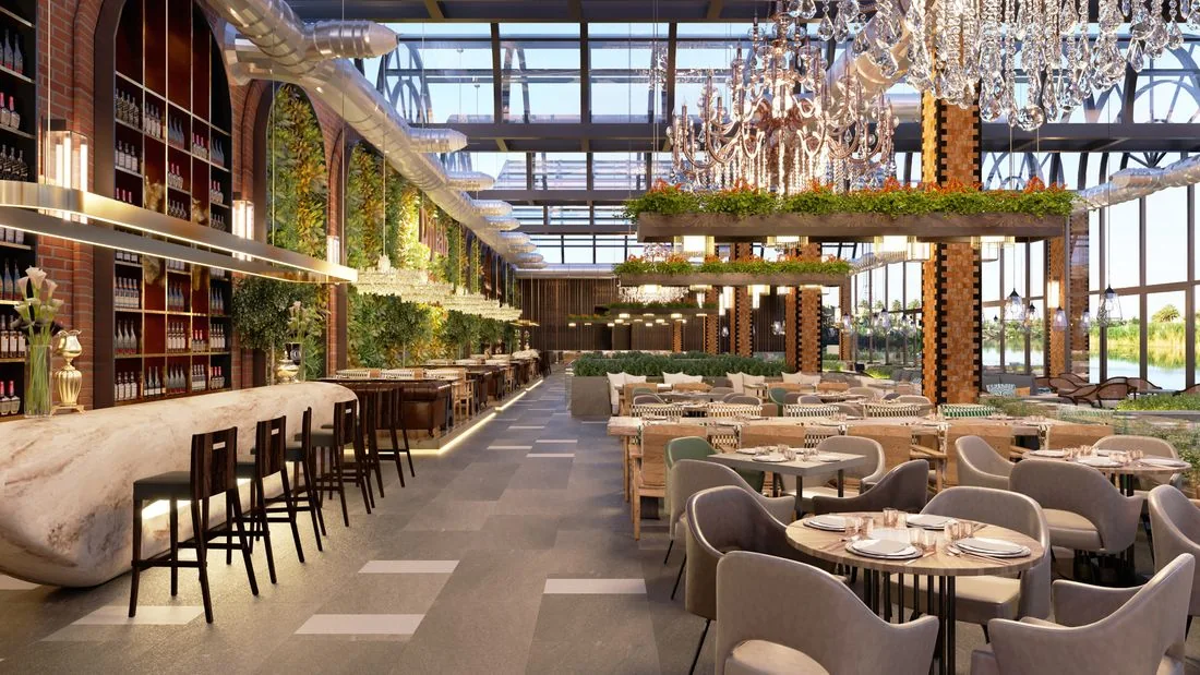 Restoranın İçinden